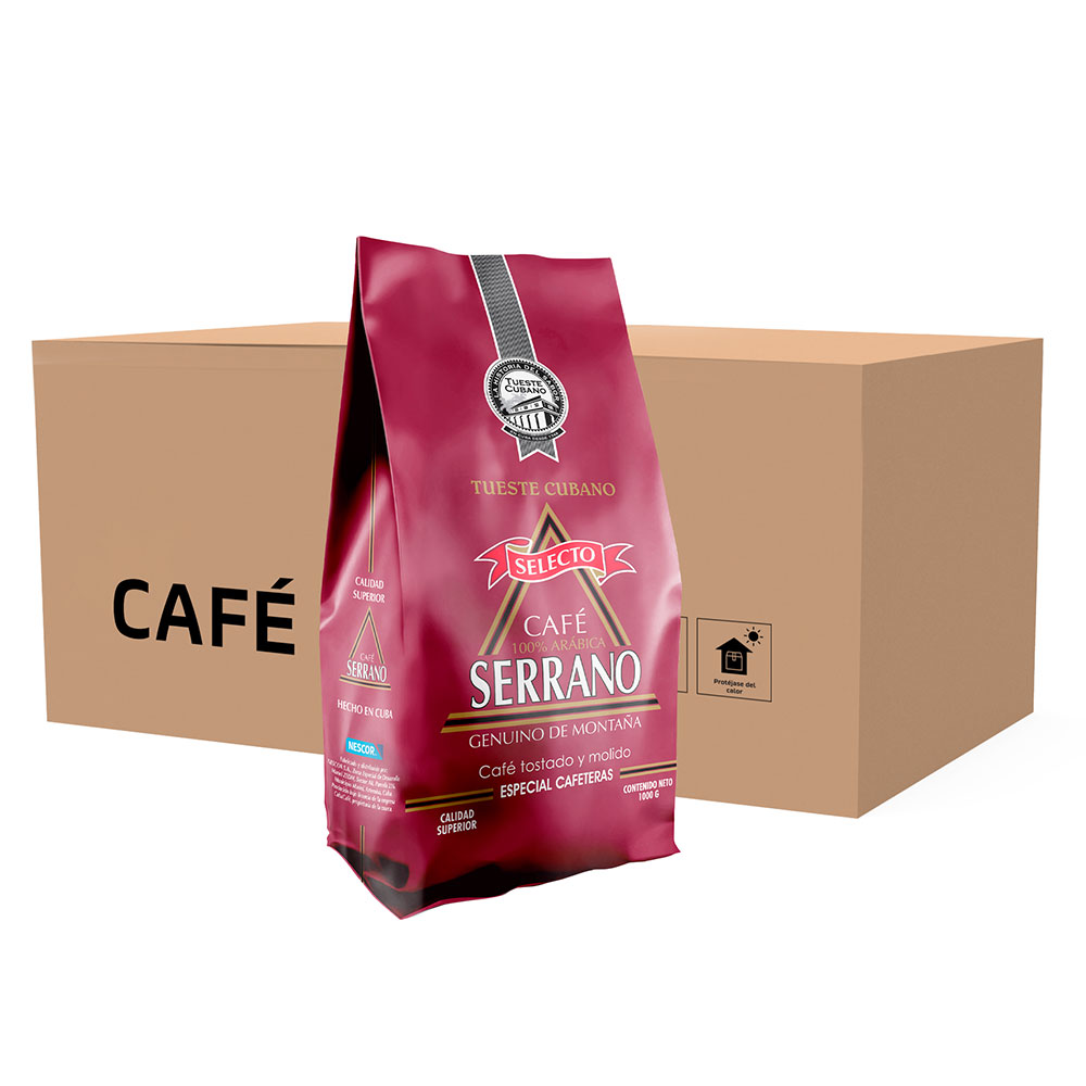 Serrano coffee, roasted and ground