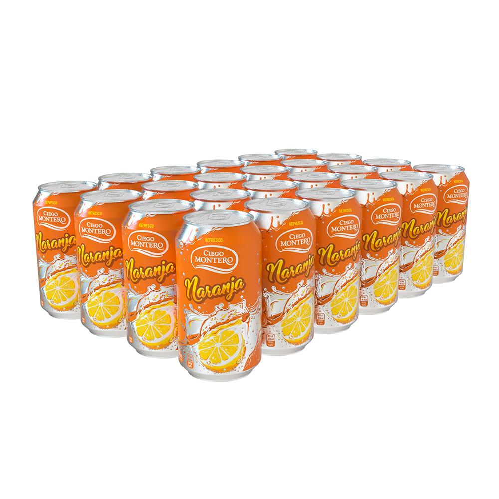 Orange Soft Drink 355 mL