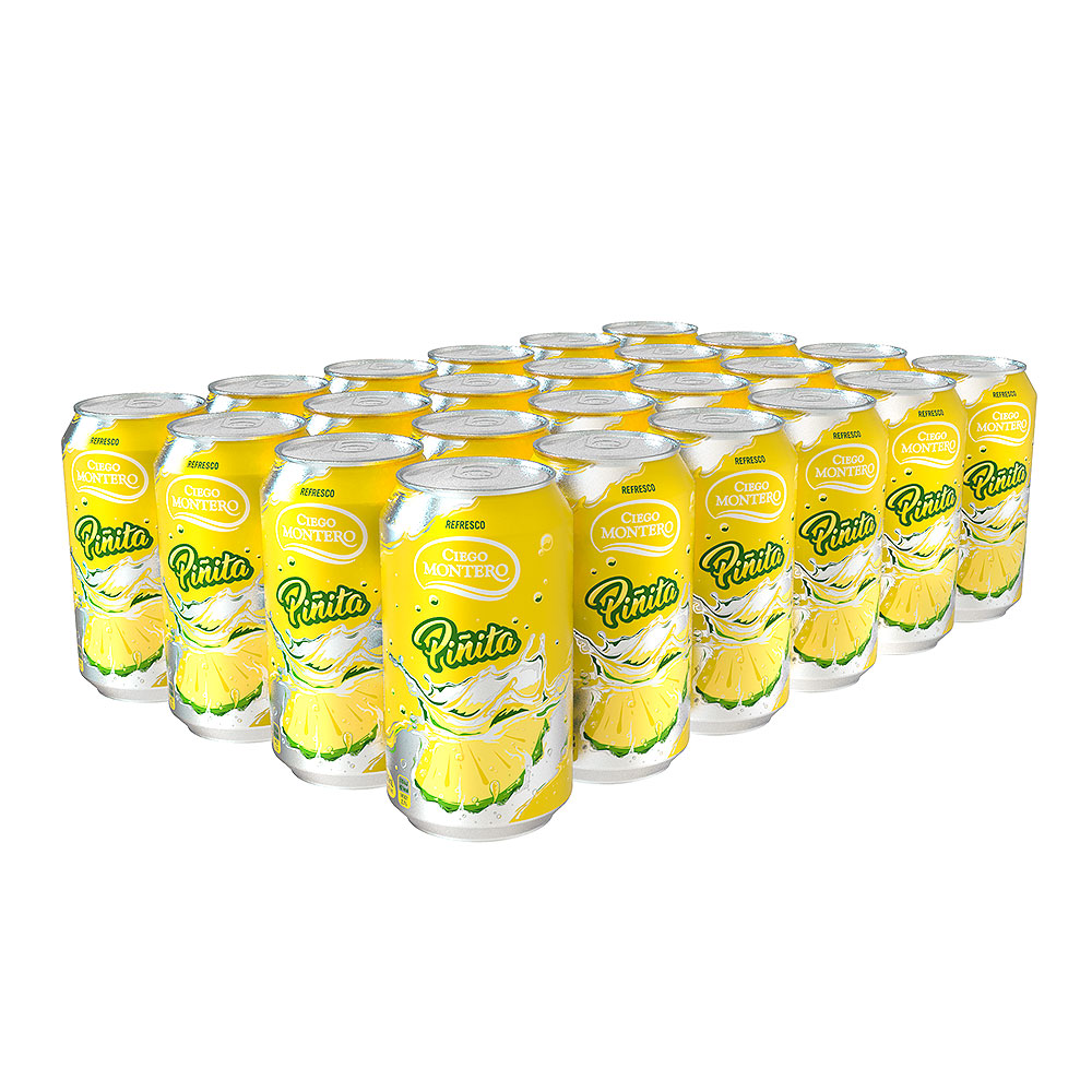Pineapple Soft Drink 355 mL