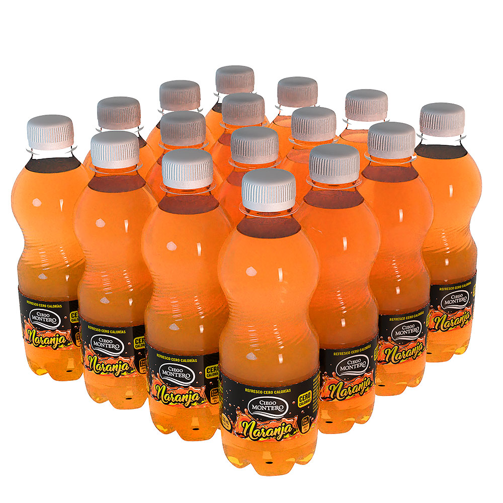 Orange Zero Calorie Soft Drink 330 mL