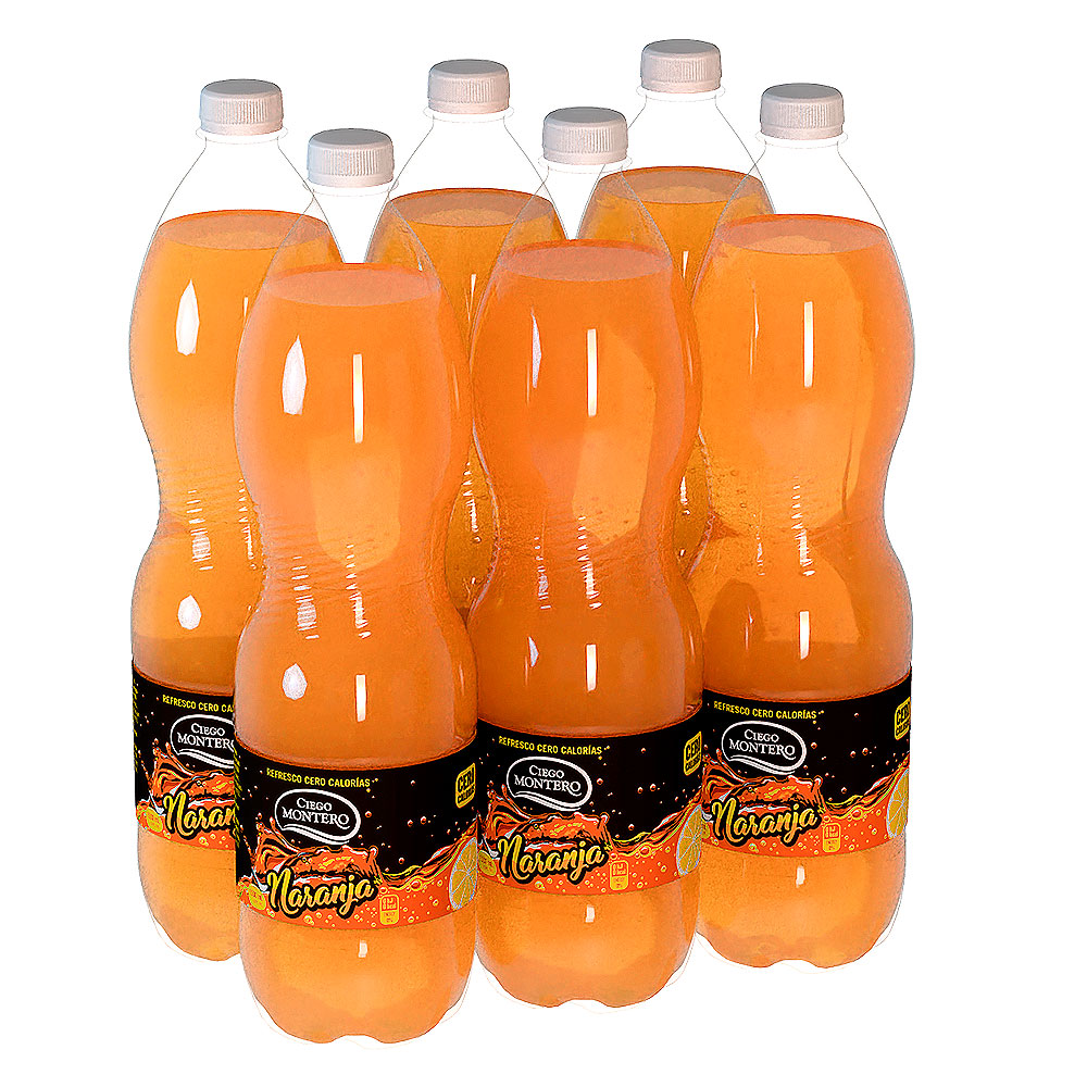 Orange Zero Calorie Soft Drink 1500 mL