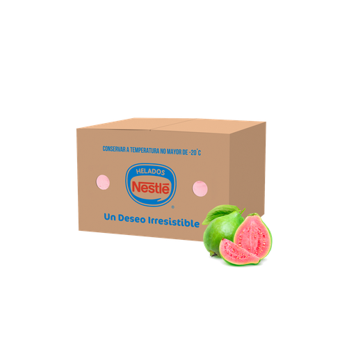 [08 407] Guava flavored ice cream tub, 4 liters